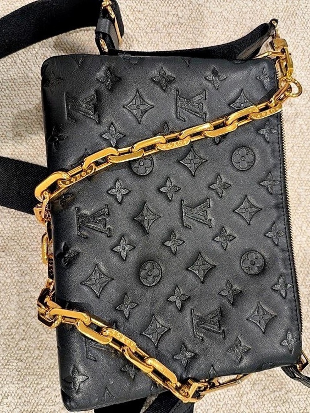 Louis Vuitton Coussin PM Black Monogram Crossbody Bag
